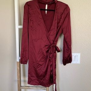 Fashion Nova Red Evening Dress